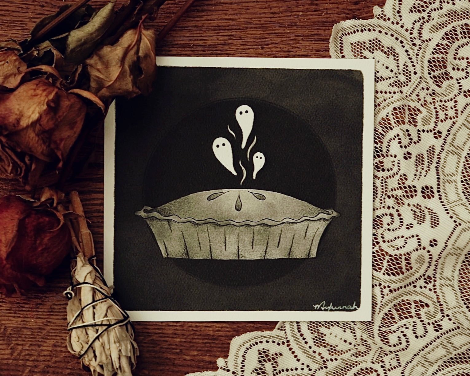 Ghost Pie Fine Art Print