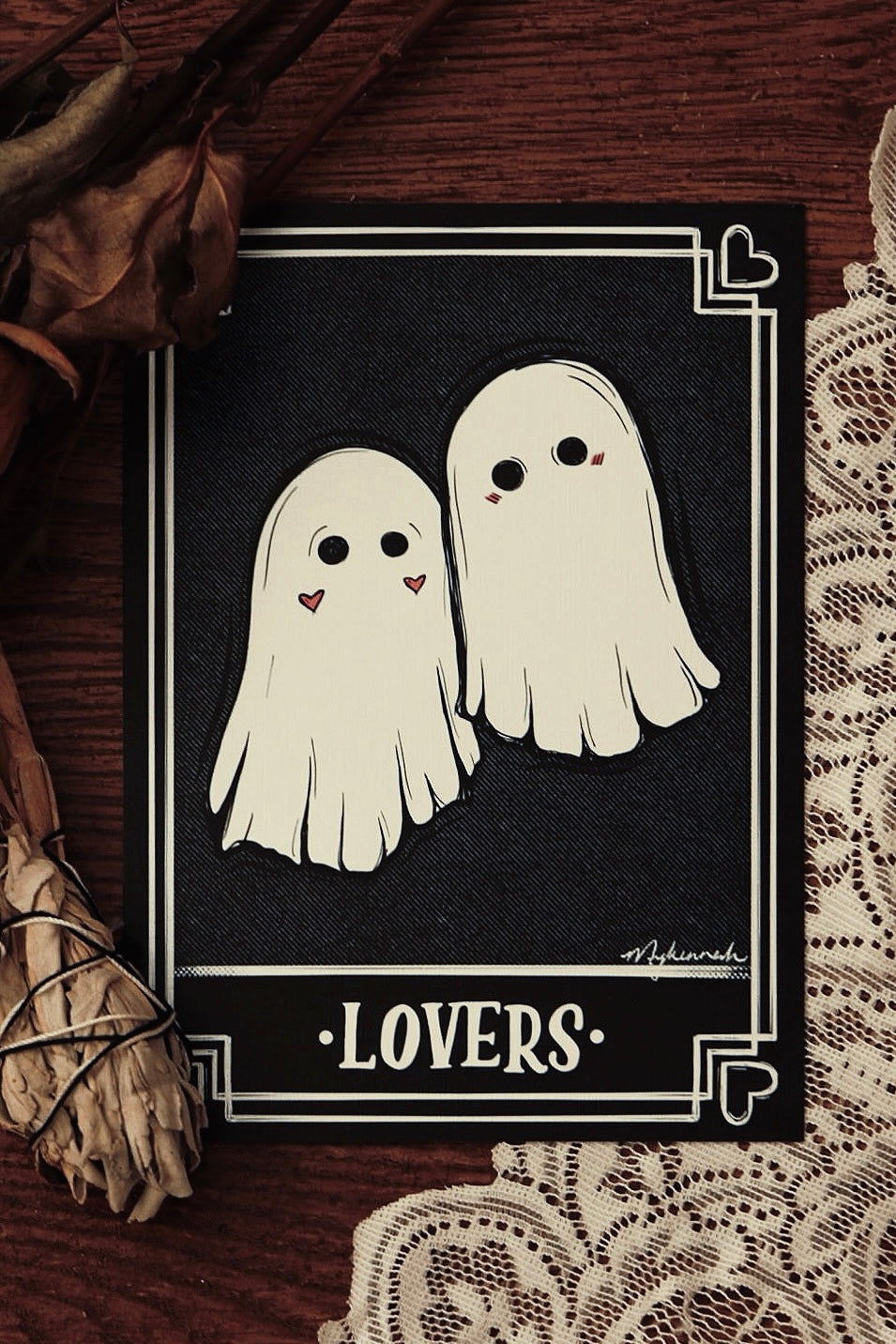 The Lovers Tarot Fine Art Print